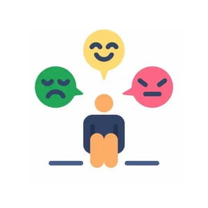 conflict & emotion icon